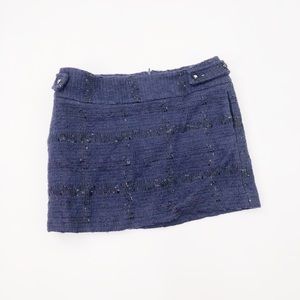 Development by Erica Davies Tweed Mini Skirt